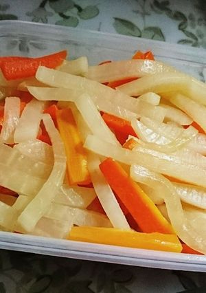 大根と人参のシャンタン炒め煮-レシピのメイン写真
