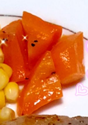 脇役の定番☆人参グラッセ∩^ω^∩-レシピのメイン写真