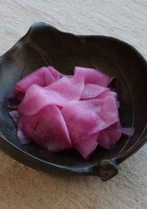 あかね大根の酢漬け-レシピのメイン写真