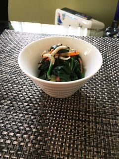 ほうれん草としらす-レシピのメイン写真