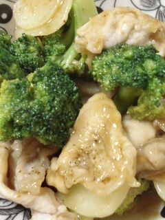 長芋と豚肉の中華風炒め-レシピのメイン写真