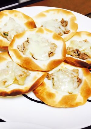簡単！餃子の皮ピザ-レシピのメイン写真