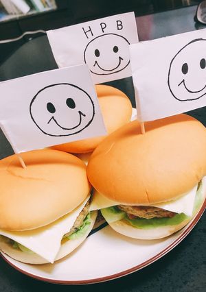 ヘルシーハンバーガー-レシピのメイン写真