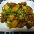 鶏肉とジャガイモの揚げ煮