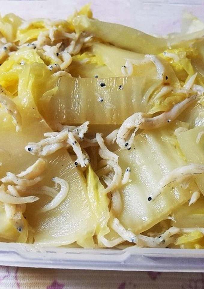 しらすと白菜の炒め物-レシピのメイン写真