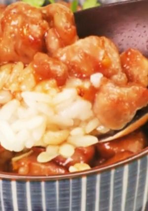 豚ヒレ肉のやわらか甘辛丼-レシピのメイン写真