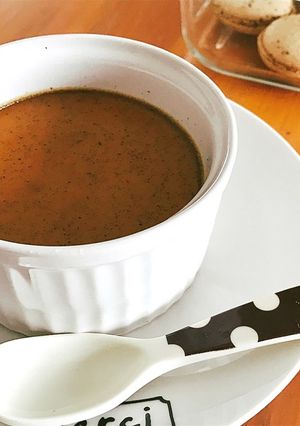 ほうじ茶プリン-レシピのメイン写真