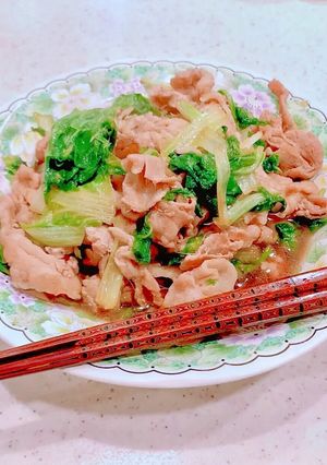 豚バラ白菜の生姜焼き-レシピのメイン写真