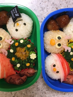 キャラ弁 * クリスマス-レシピのメイン写真