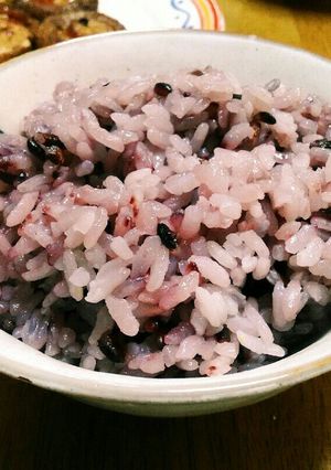 もっちりむっちり紫黒米ご飯。-レシピのメイン写真