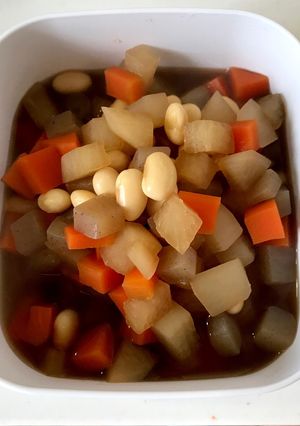 簡単 ゴロゴロ大豆煮-レシピのメイン写真