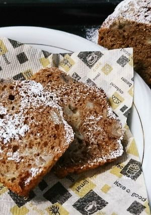 ホットケーキでチョコバナナケーキ-レシピのメイン写真