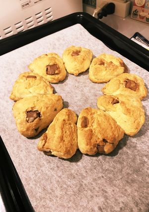 バレンタインにも♡HMで簡単スコーン-レシピのメイン写真