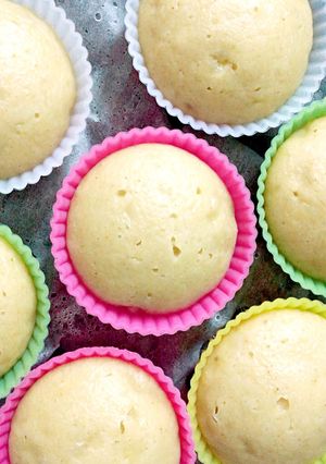離乳食*バナナきな粉とBFで蒸しパン-レシピのメイン写真