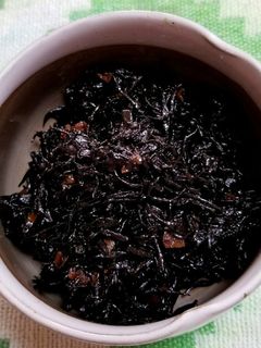 ひじきの梅煮-レシピのメイン写真