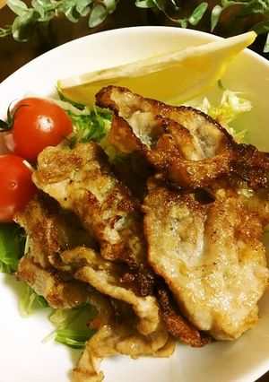 カリカリ香ばしい豚ロースしょうが焼き-レシピのメイン写真