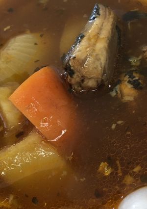 血液サラサラ釧路イワシのスープカレー-レシピのメイン写真