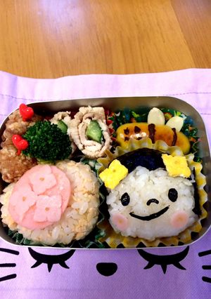 愛娘♡キャラ弁♡-レシピのメイン写真