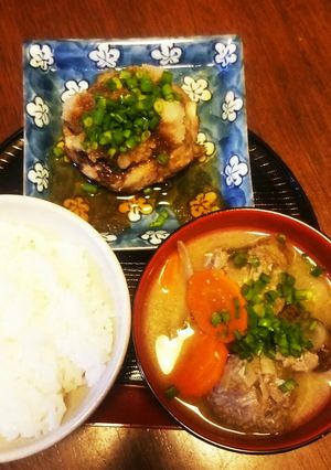 いわしハンバーグ&つみれ汁-レシピのメイン写真