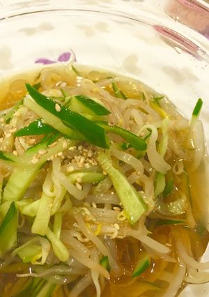 もやしとキュウリの甘酢味。-レシピのメイン写真