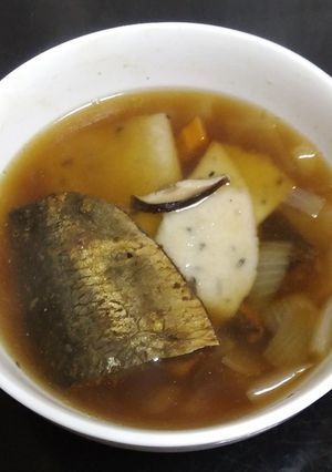 「こうれん」と「ニシン」の『追分雑煮』-レシピのメイン写真