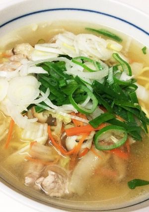 我が家の塩ラーメン-レシピのメイン写真