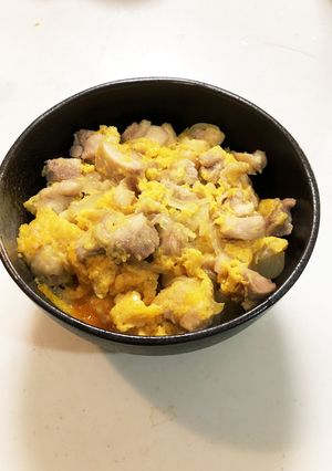 【簡単】【時短】フライパンで親子丼！-レシピのメイン写真