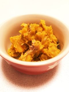 かぼちゃとツナのサラダ 離乳食にも-レシピのメイン写真