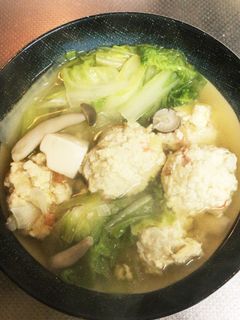 ふわふわ鶏団子汁-レシピのメイン写真