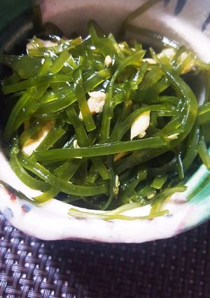 切り昆布とツナの簡単炒め-レシピのメイン写真
