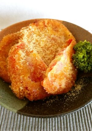 【もう一品】ジューシー★トマトのフライ-レシピのメイン写真