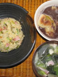 ザー菜も入れて『適当チャーハン』-レシピのメイン写真