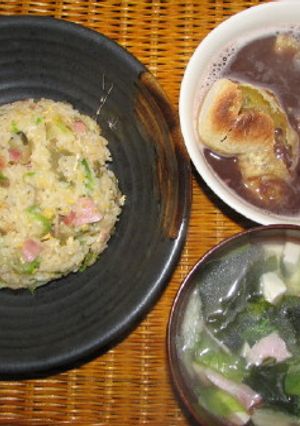 ザー菜も入れて『適当チャーハン』-レシピのメイン写真