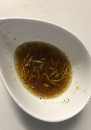 ゆずと麺つゆでドレッシング-レシピのメイン写真