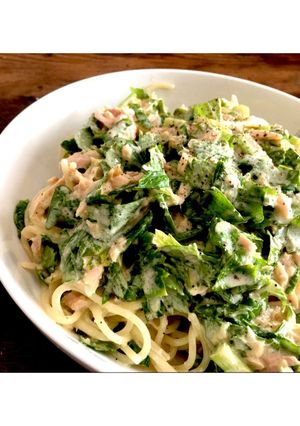 セロリの葉消費！セロリ好きのためのパスタ-レシピのメイン写真
