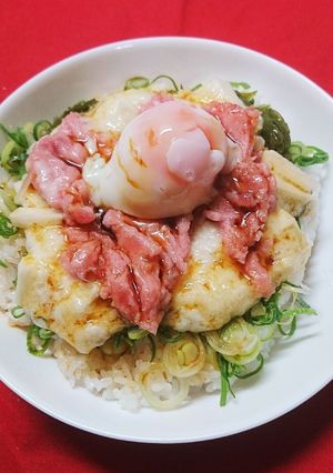 一人暮らしの簡単ずぼら丼ver.ねぎとろ-レシピのメイン写真