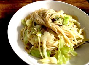 オイルサーディンとキャベツのパスタ-レシピのメイン写真