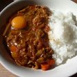キャベツの水分でカレー☆ルクルーゼで