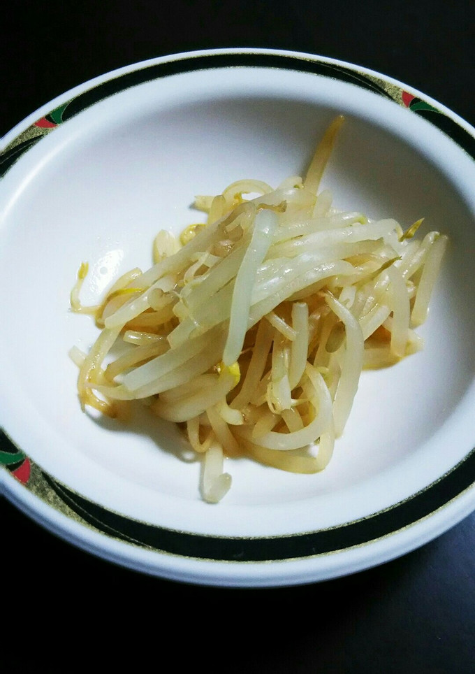 レンジで簡単。白だしのもやし和え。-レシピのメイン写真