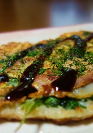 とろろ大葉のとん平焼き-レシピのメイン写真