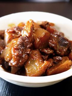 赤味噌でコク増し!牛すじ煮込み(どて煮)-レシピのメイン写真