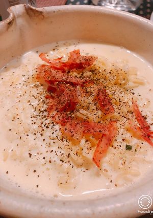 カルボナーラ風サッポロ一番塩ラーメン-レシピのメイン写真