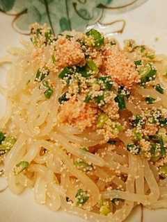 おかず！つまみ！弁当！しらたき明太バター-レシピのメイン写真