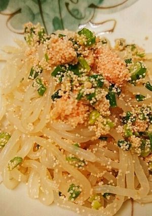 おかず！つまみ！弁当！しらたき明太バター-レシピのメイン写真