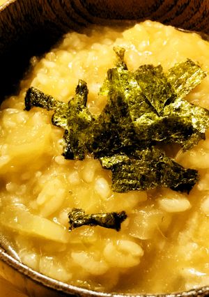 みじん切り野菜雑炊●大根おろしもいれて-レシピのメイン写真