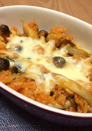 たった8分★冷凍チキンライスで本格ドリア-レシピのメイン写真