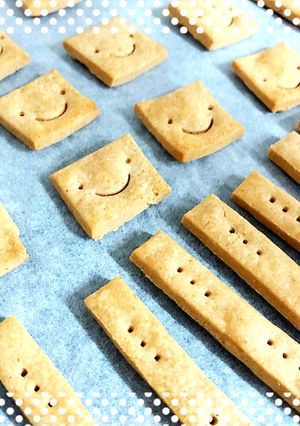 卵砂糖なし！ガリガリきなこクッキー-レシピのメイン写真