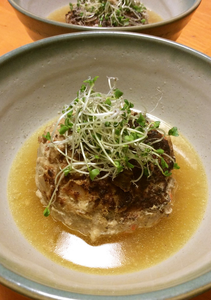 和風出汁の煮込みハンバーグ-レシピのメイン写真