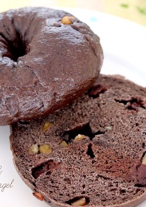 たっぷりチョコとオレンジのベーグル-レシピのメイン写真