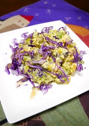 簡単！薩摩芋アボカドのタルタルサラダ-レシピのメイン写真